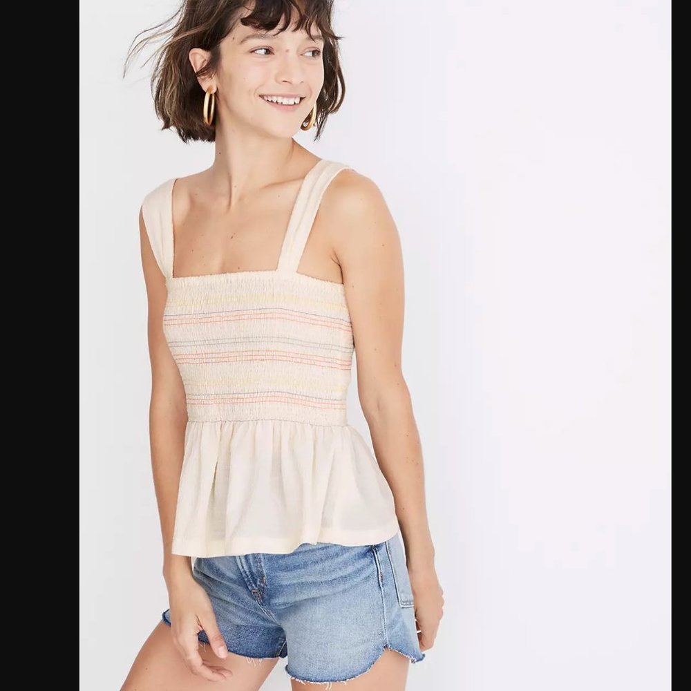 Madewell Texture & Thread tank - Picture 1 of 10